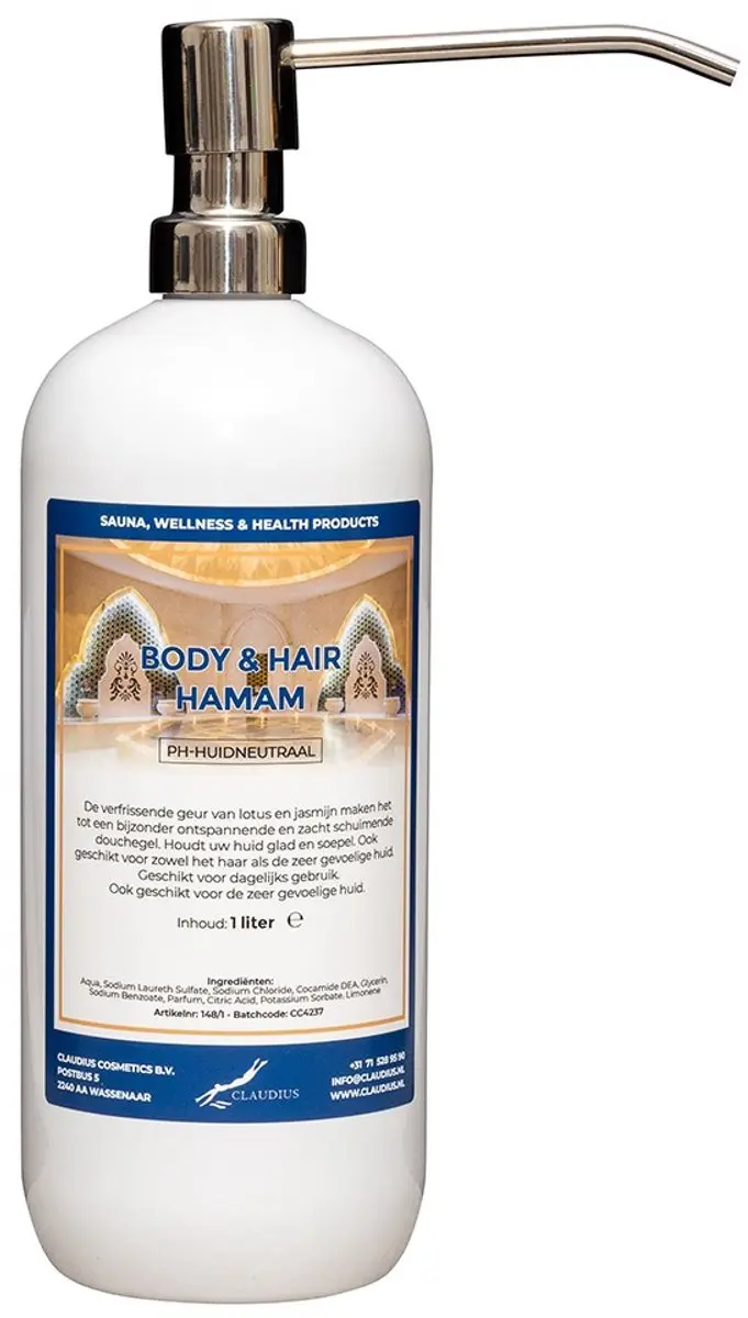 Splashbox Cosmetics Body & Hair Hamam 1L