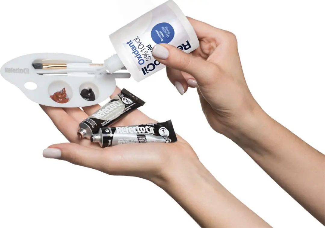 Refectocil Wenkbrauw- en Wimperverf Diep Zwart 15ml - afbeelding 6 van 6