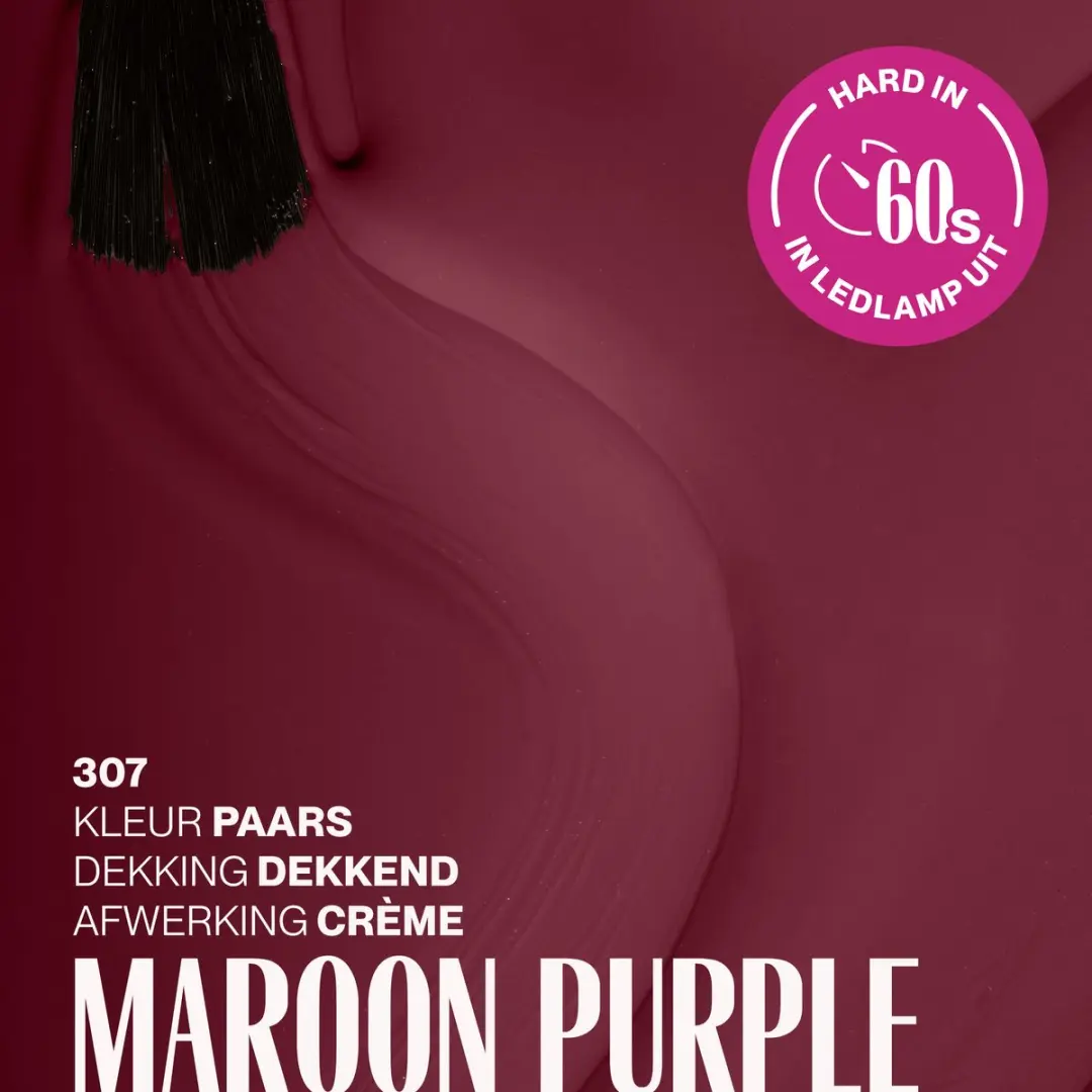 Pink Gellac 308 Maroon Purple Gellak 15ml