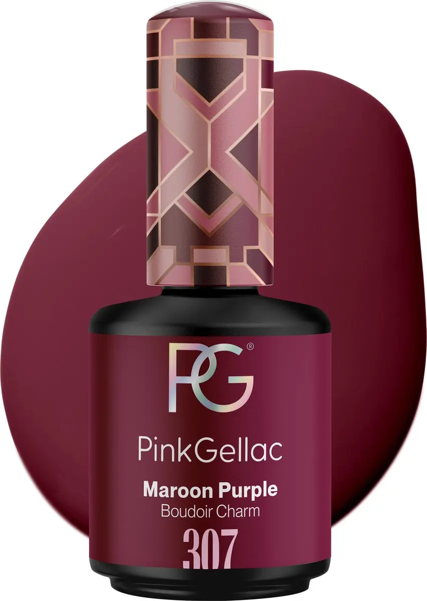 Pink Gellac 308 Maroon Purple Gellak 15ml