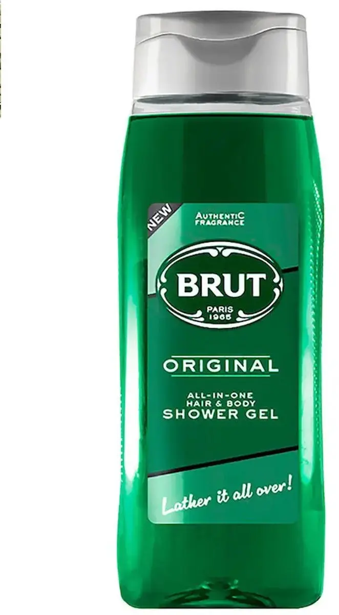 Brut Douchegel 2IN1 All Over Hair & Bodywash - 2 x 500ml