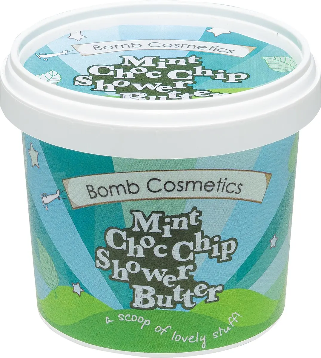 Bomb Cosmetics Mint Choc Chip Reinigende Doucheboter 365ml