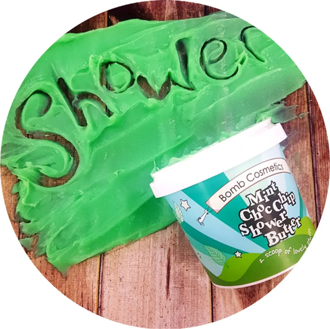 Bomb Cosmetics Mint Choc Chip Reinigende Doucheboter 365ml