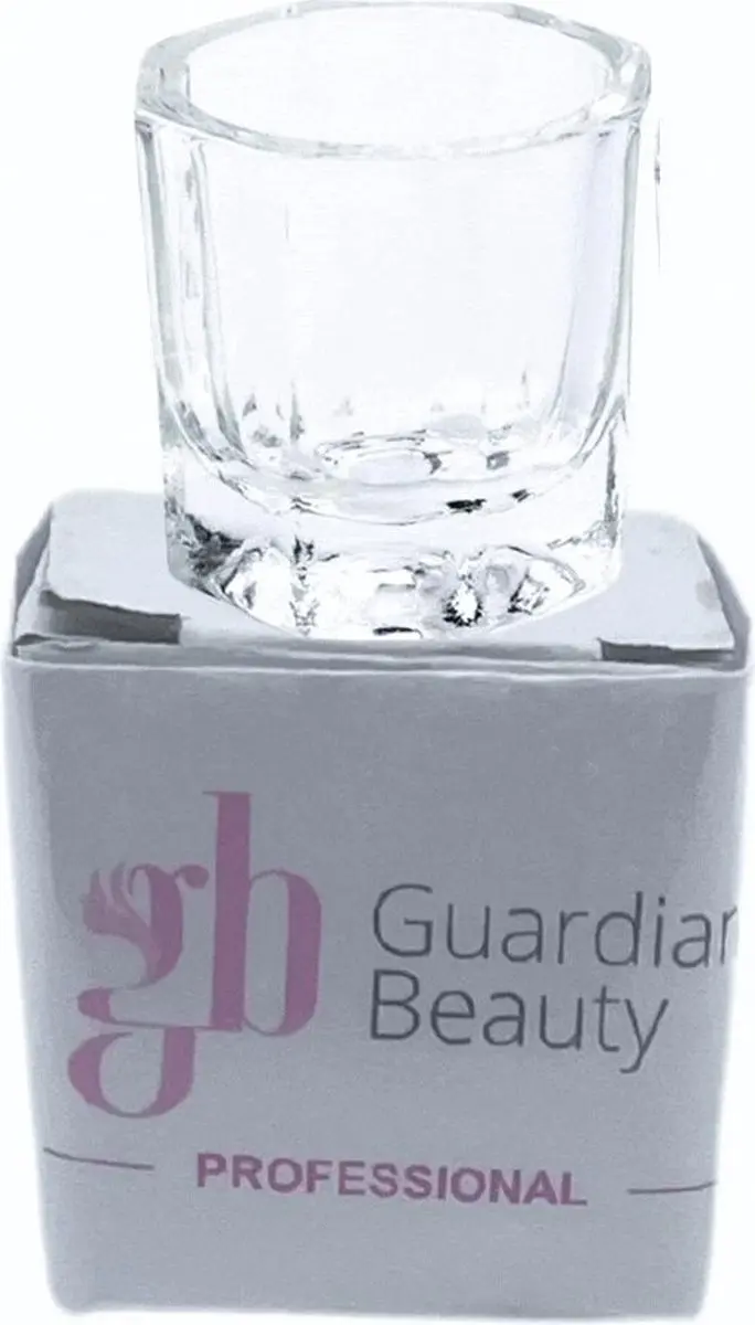 Guardian Beauty Dappendish Potje Hartvormig - 2 Stuks Transparant