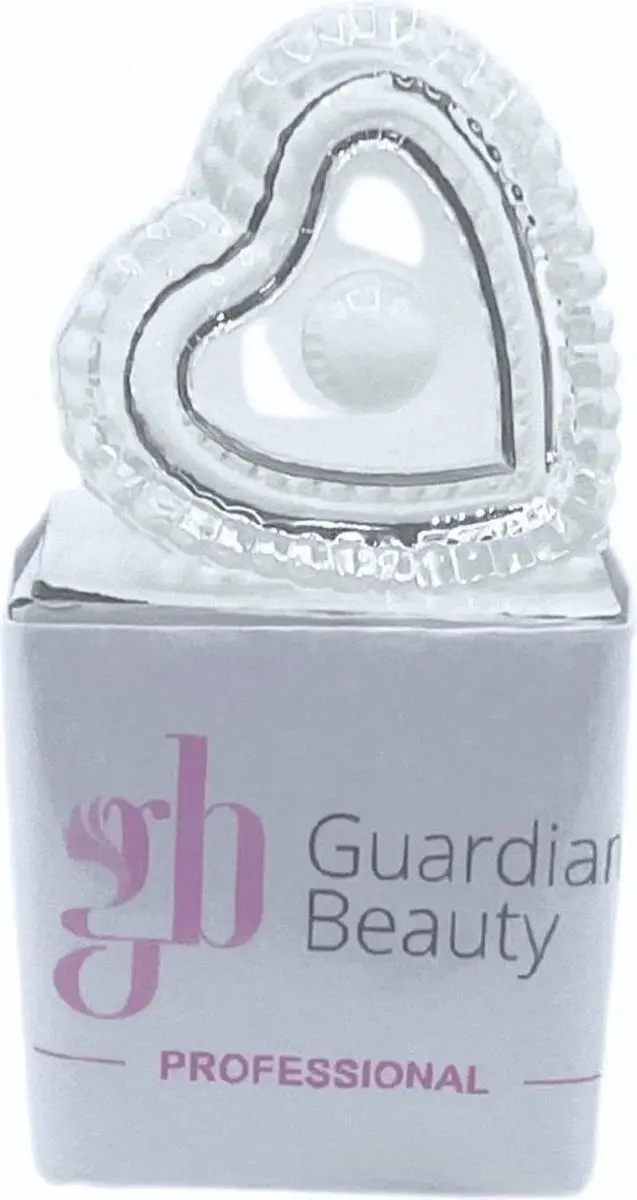 Guardian Beauty Dappendish Potje Hartvormig - 2 Stuks Transparant