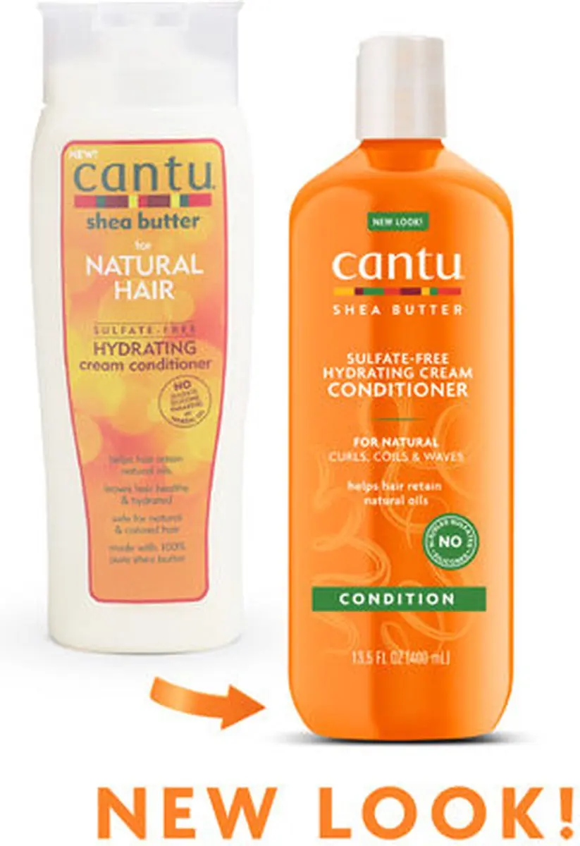 Cantu Hydraterende Conditioner 400ml - Krullend/Kroeshaar