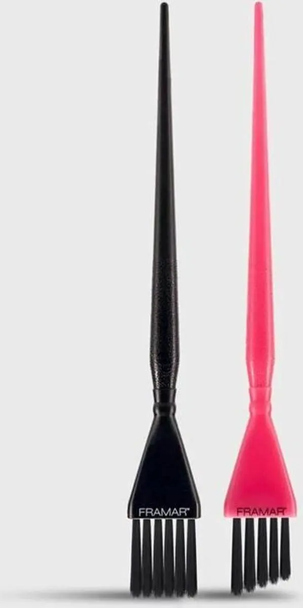 Framar Detail Brush Set - Haarkleuring - Roze/Zwart