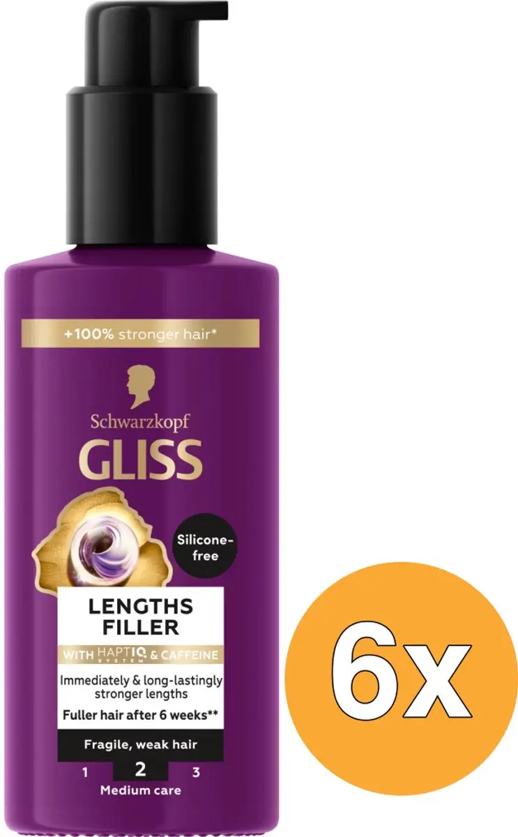 Gliss Full Hair Wonder Haarserum 6x100ml