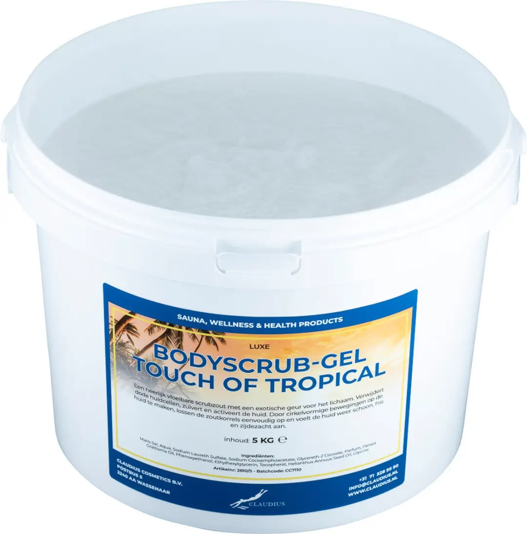 Splashbox Cosmetics Touch of Tropical Bodyscrub-Gel 5 kg