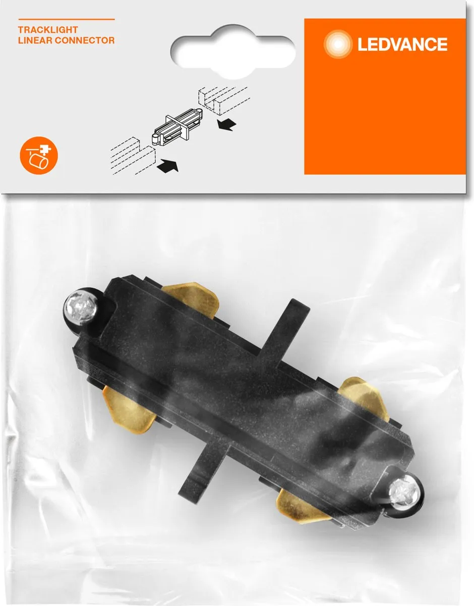 LEDVANCE Tracklight Lineaire Connector - Zwart