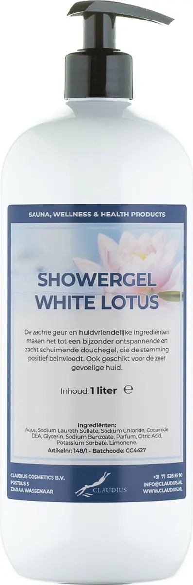 Splashbox Cosmetics White Lotus Douchegel 1L