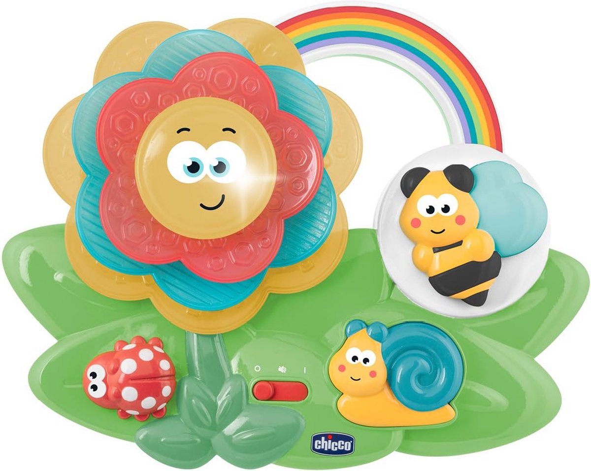 Zabawka edukacyjna CHICCO Sense & Focus Sensoryczny kwiatek 00010156000000