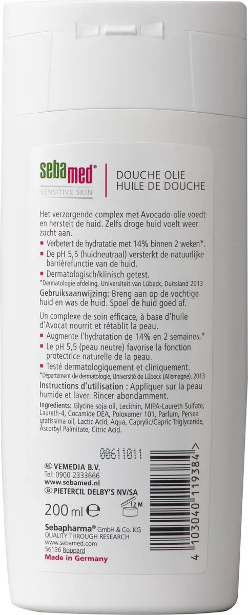 Sebamed Doucheolie 200ml - 6 Stuks