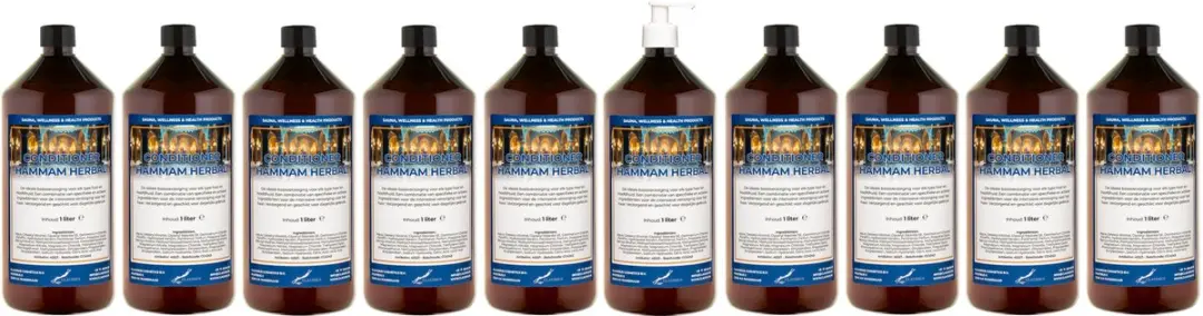 Splashbox Cosmetics Hammam Herbal Conditioner 1L - 2 Stuks