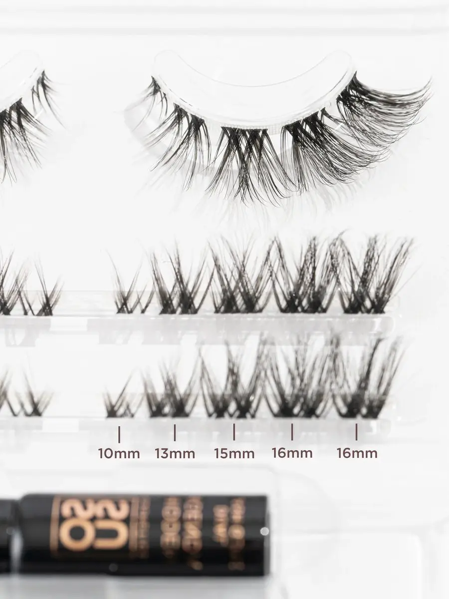 Sosu Hidden Agenda Ibiza Wimperkit - 23 Stuks - Zwart
