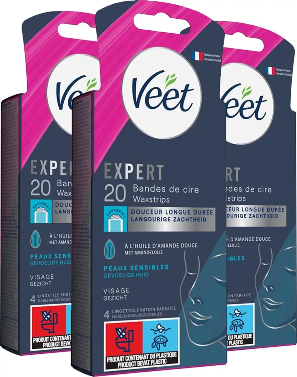 Veet Expert Koude Wasstrips Gezicht