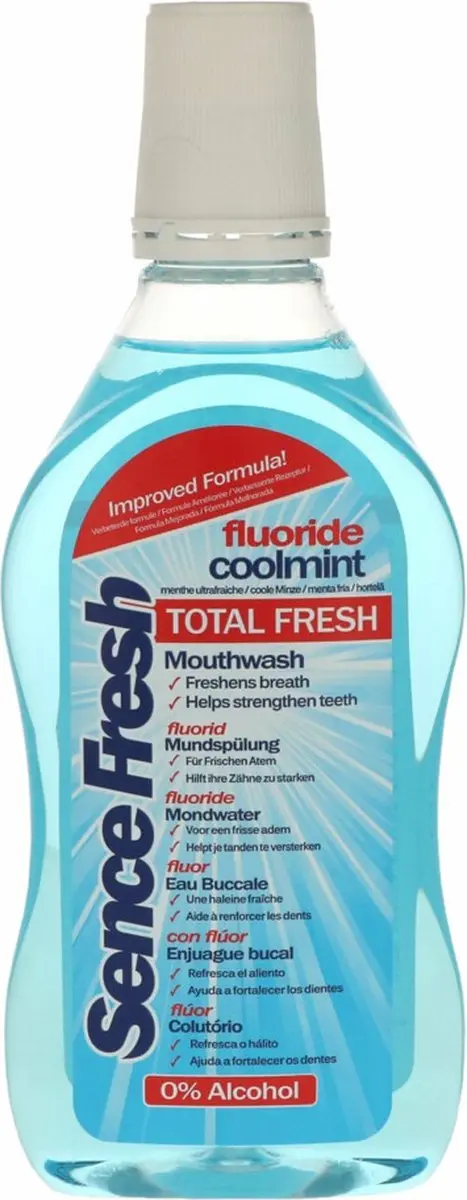 Sence Fresh Mondwater Coolmint 6x500ml