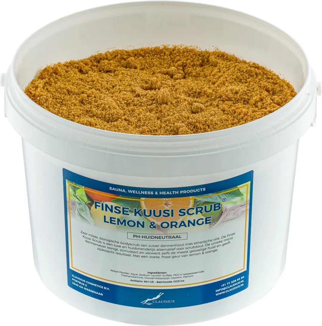 Splashbox Cosmetics Kuusi Scrub Lemon & Orange 1L