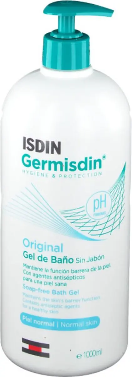 Isdin Germisdin Douchegel 1000ml - Zeepvrij
