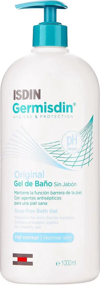Isdin Germisdin Douchegel 1000ml - Zeepvrij