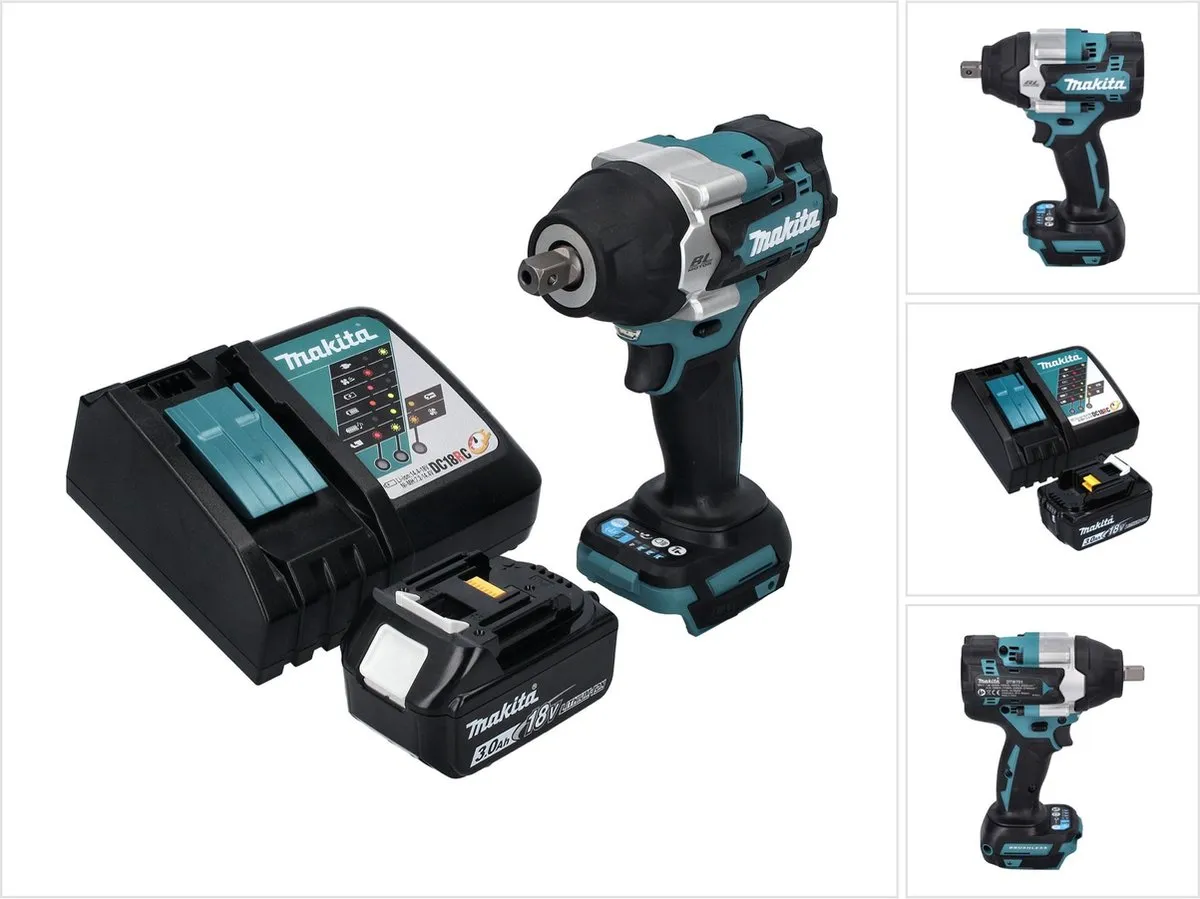 Makita DTW 701 RF1 Slagmoersleutel 18V 700Nm