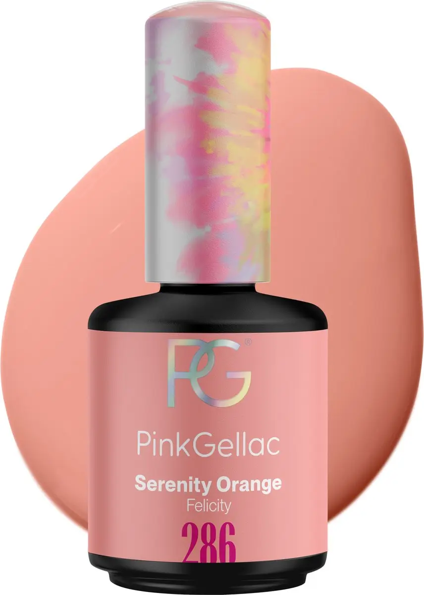 Pink Gellac Serenity Orange 286 Gellak 15ml