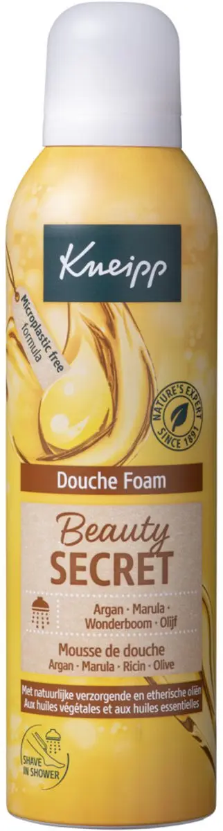 Kneipp Beauty Secret Douche Schuim 200ml - 4 Stuks