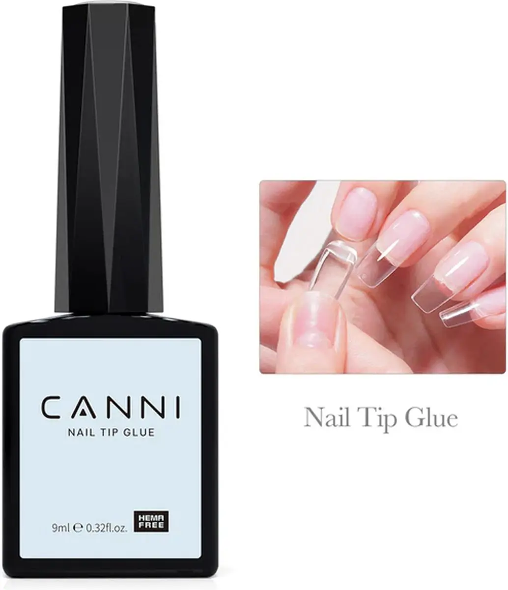 Canni UV Nagellijm voor Tips 9ml