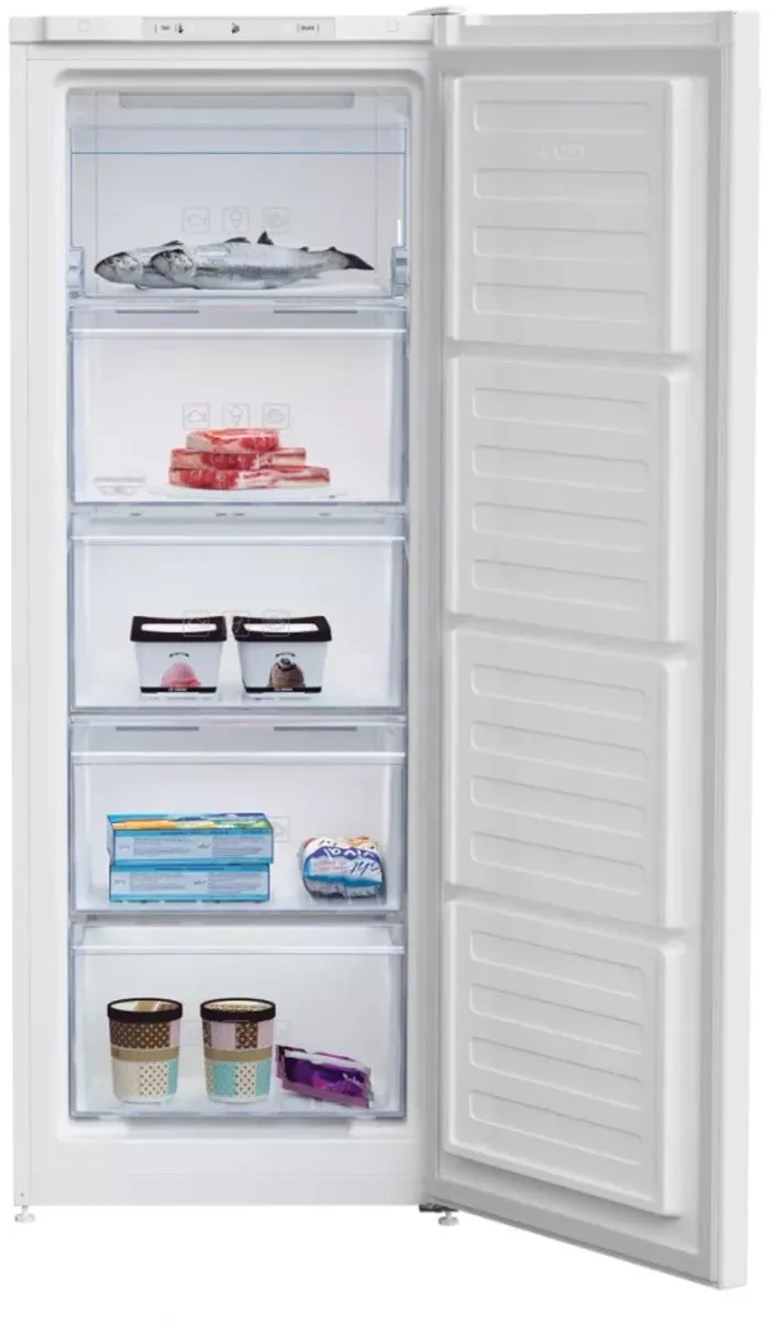 Beko RFNM200E40WN Vrieskast No-Frost 200L - 5 Vakken - afbeelding 3 van 6