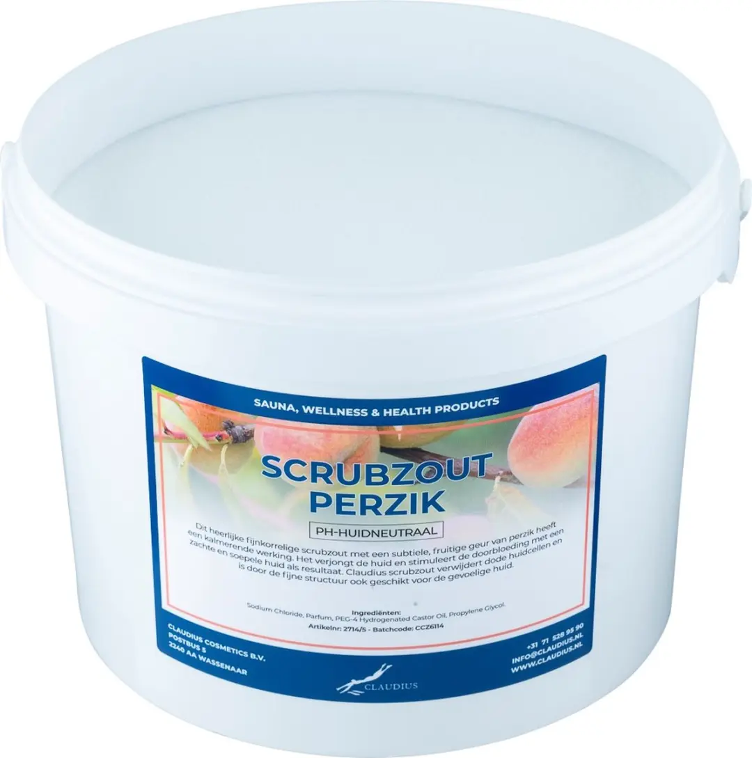 Splashbox Cosmetics Scrubzout Perzik