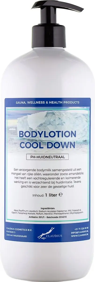 Splashbox Cosmetics Bodylotion Cool Down 1L