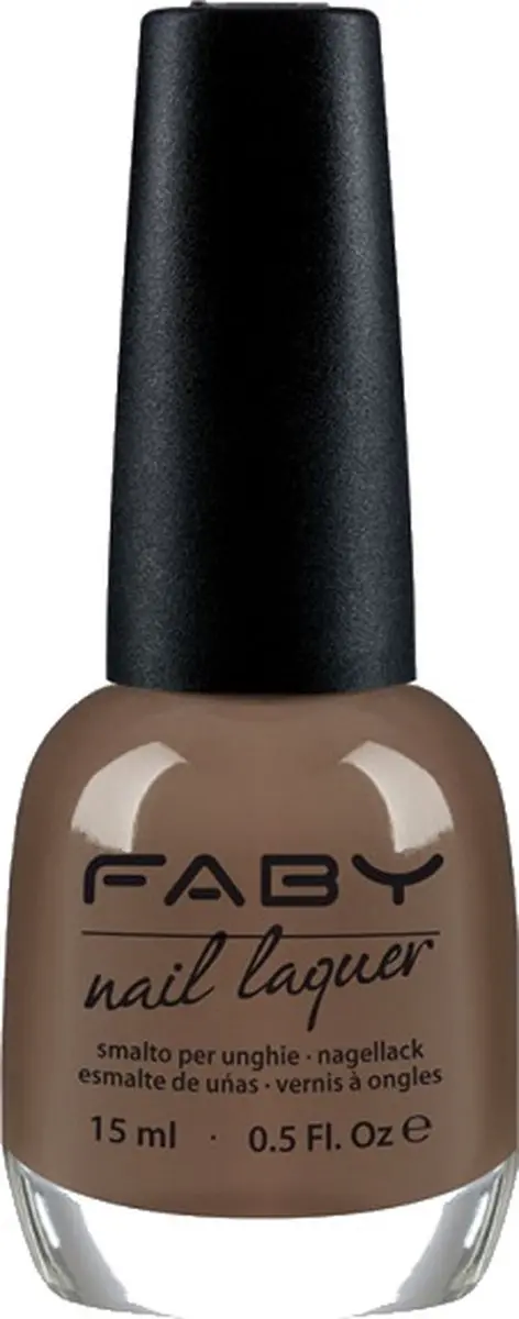 FABY Holding Back the Years Vegan Nagellak Bruin
