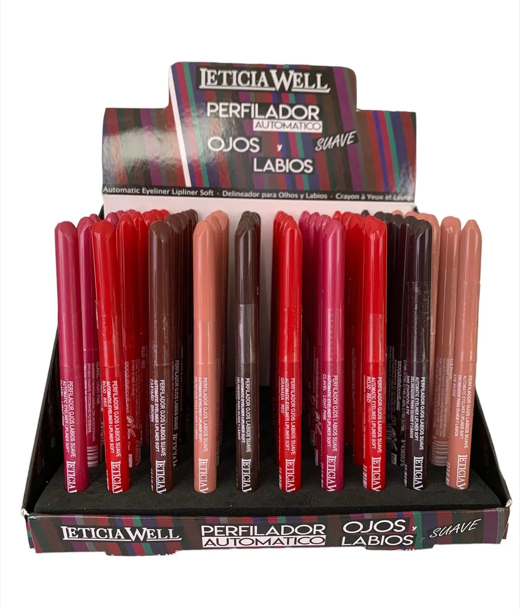 Leticia Well Set 5 Stuks Lippotlood & Oogpotlood - 33307/33311/33317/33364/33378