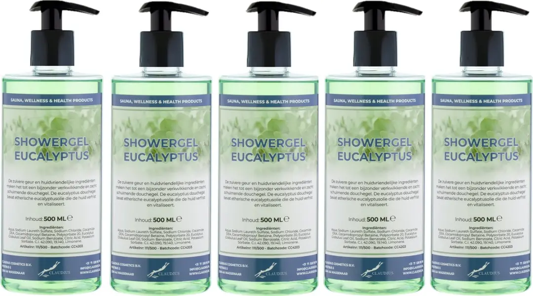 Splashbox Cosmetics Douchegel Eucalyptus 500ml