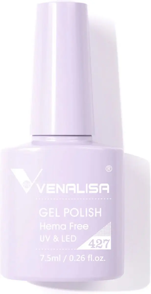 Venalisa UV Gellak Pastel Lila 7.5ml - 2 Stuks