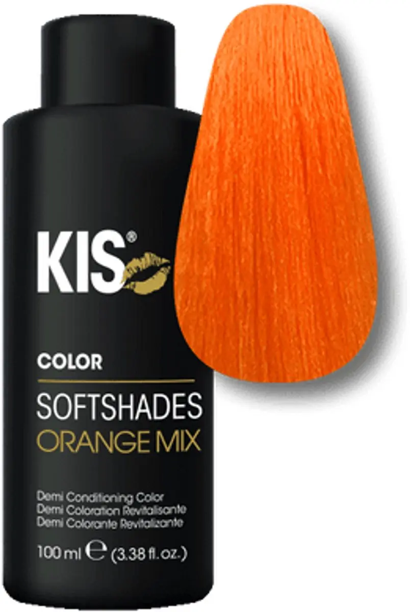 KIS SoftShades Oranje Haarkleuring 100ml