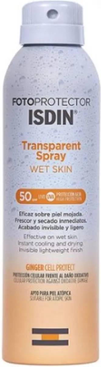 Isdin Wet Skin Transparent Spray SPF50+ 250ml