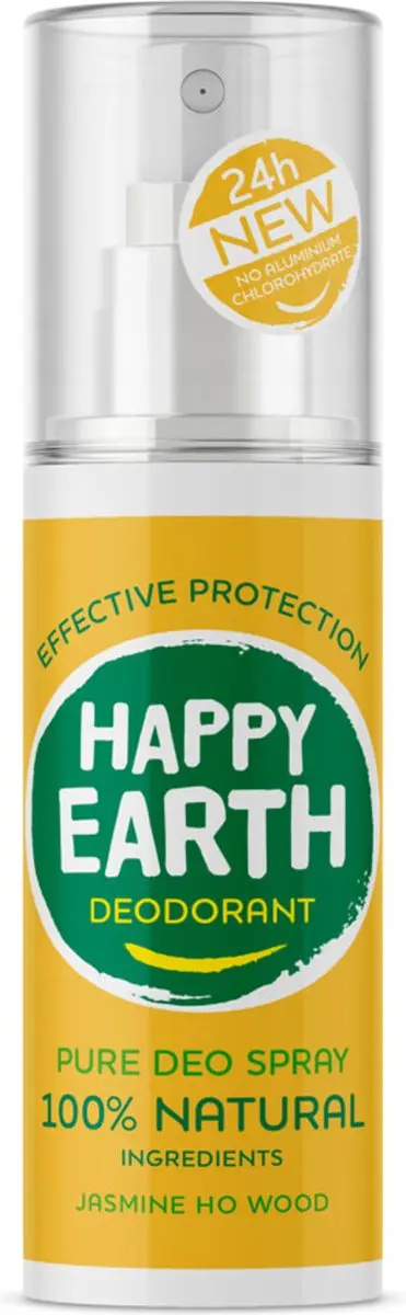 Happy Earth Jasmin Ho Wood Deodorant Spray 100ml