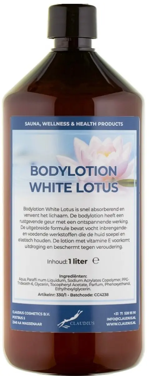 Splashbox Cosmetics Bodylotion White Lotus 1L