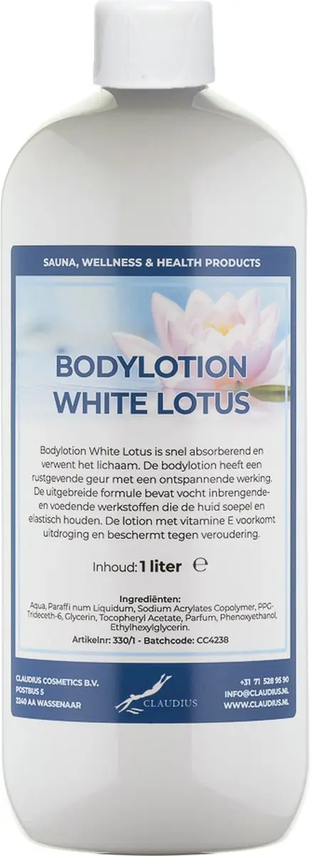 Splashbox Cosmetics Bodylotion White Lotus 1L
