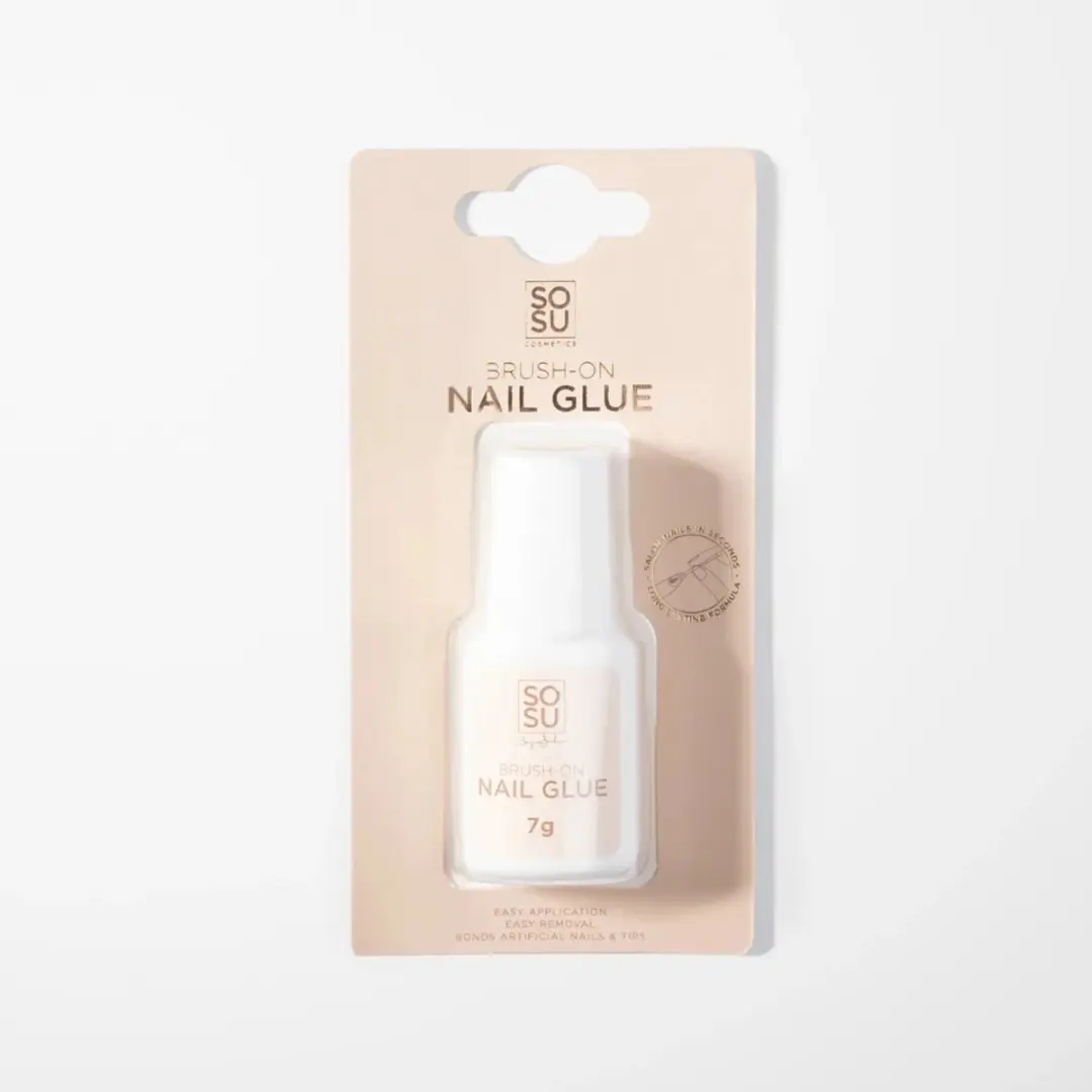 Sosu Brush-on Nagellijm 7g - Clear