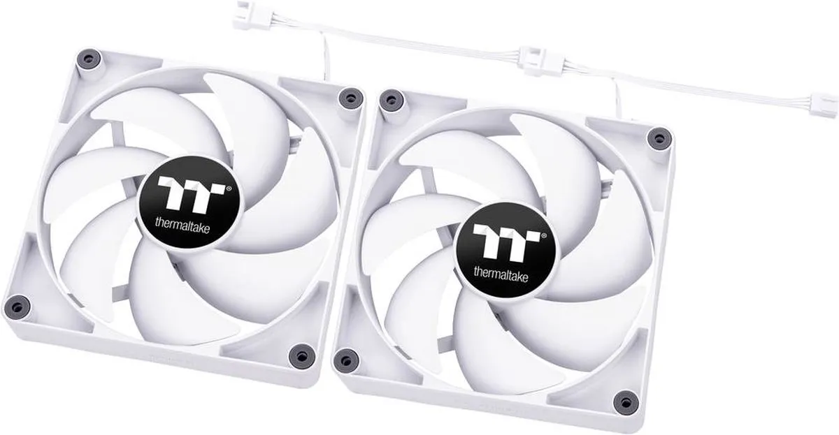 Thermaltake CL-F152-PL14WT-A PC-ventilator 140mm - Wit