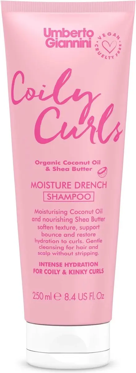 Umberto Giannini Coily Curls Haarverzorgingsset - Kroeshaar