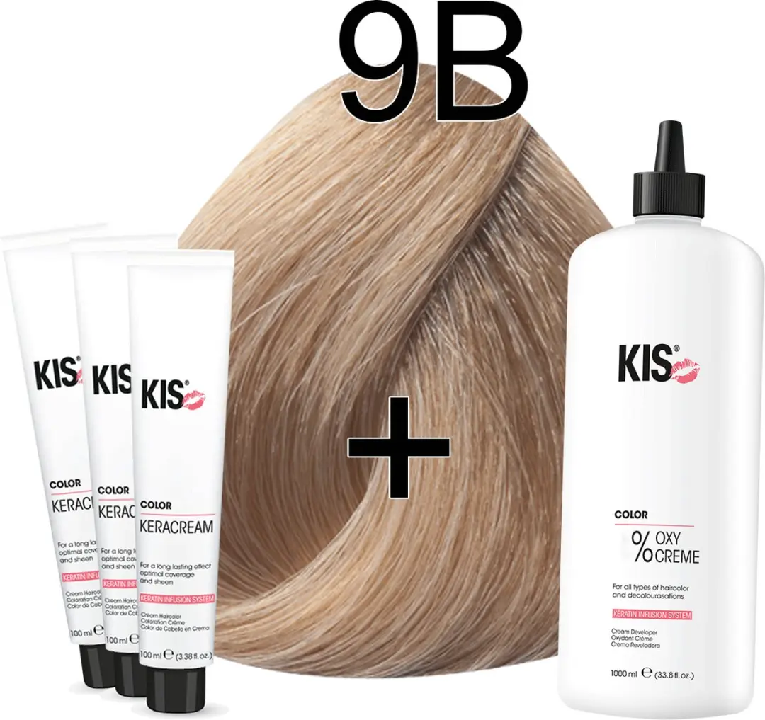 KIS KeraCream Color 9B Haarverfset