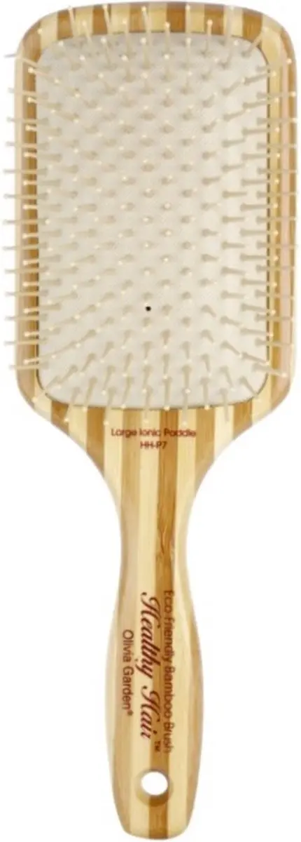 Olivia Garden Bamboo Touch Detangle Nylon - L - Zwart