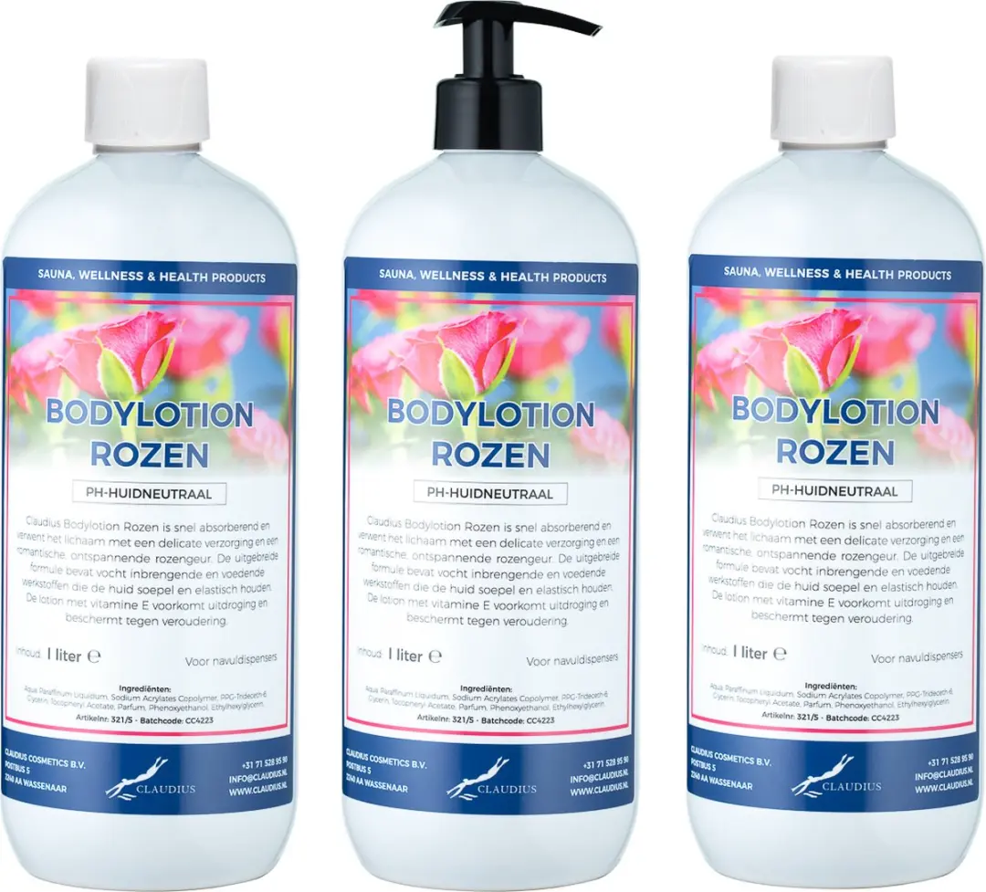 Splashbox Cosmetics Bodylotion Rozen 1L