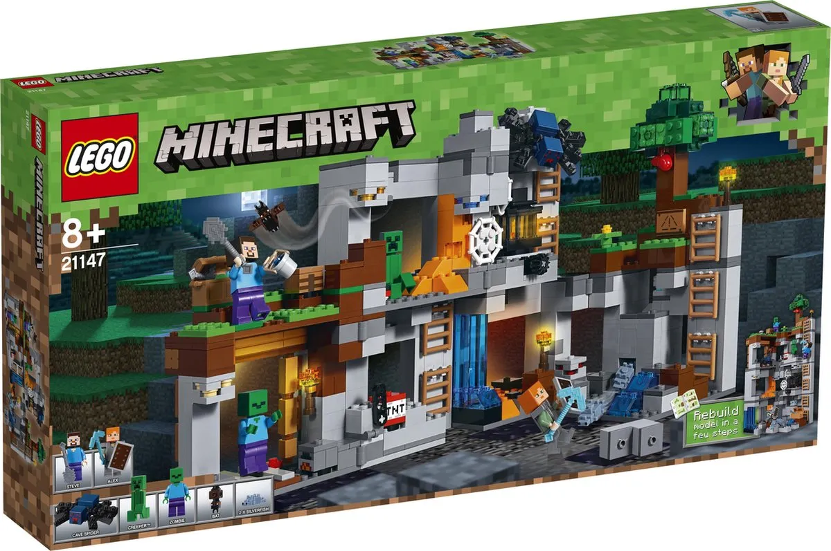 LEGO Minecraft Bedrock Avonturen 21147