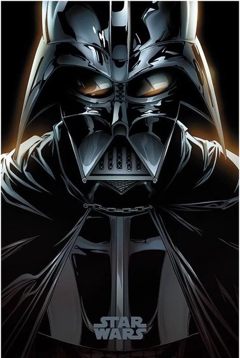 Pyramid Poster - Star Wars Vader Comic - 91.5 X 61 Cm - Multicolor