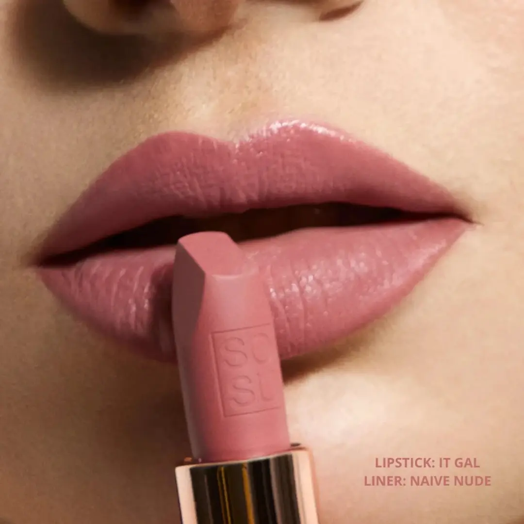 Sosu Satin Lipstick It Gal - 3.2g - Vegan