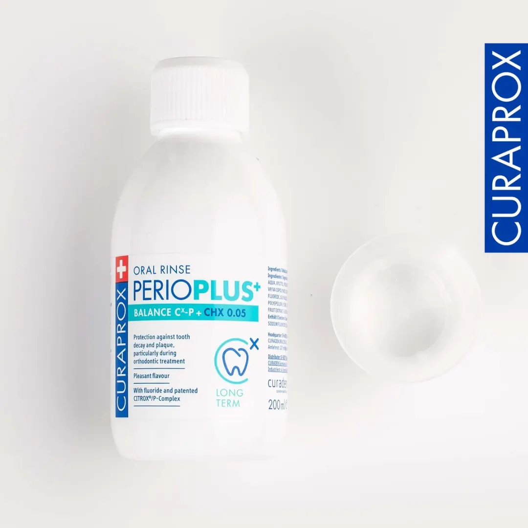 Curaprox Perio Plus+ Balance Mondspoeling 0,05% CHX 200ml